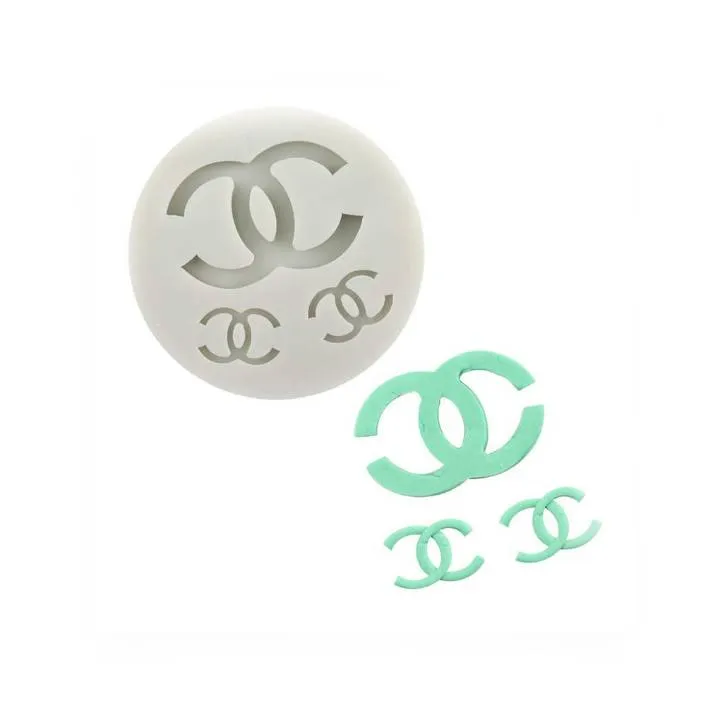 CHANEL LOGO MOULD 3 PCS
