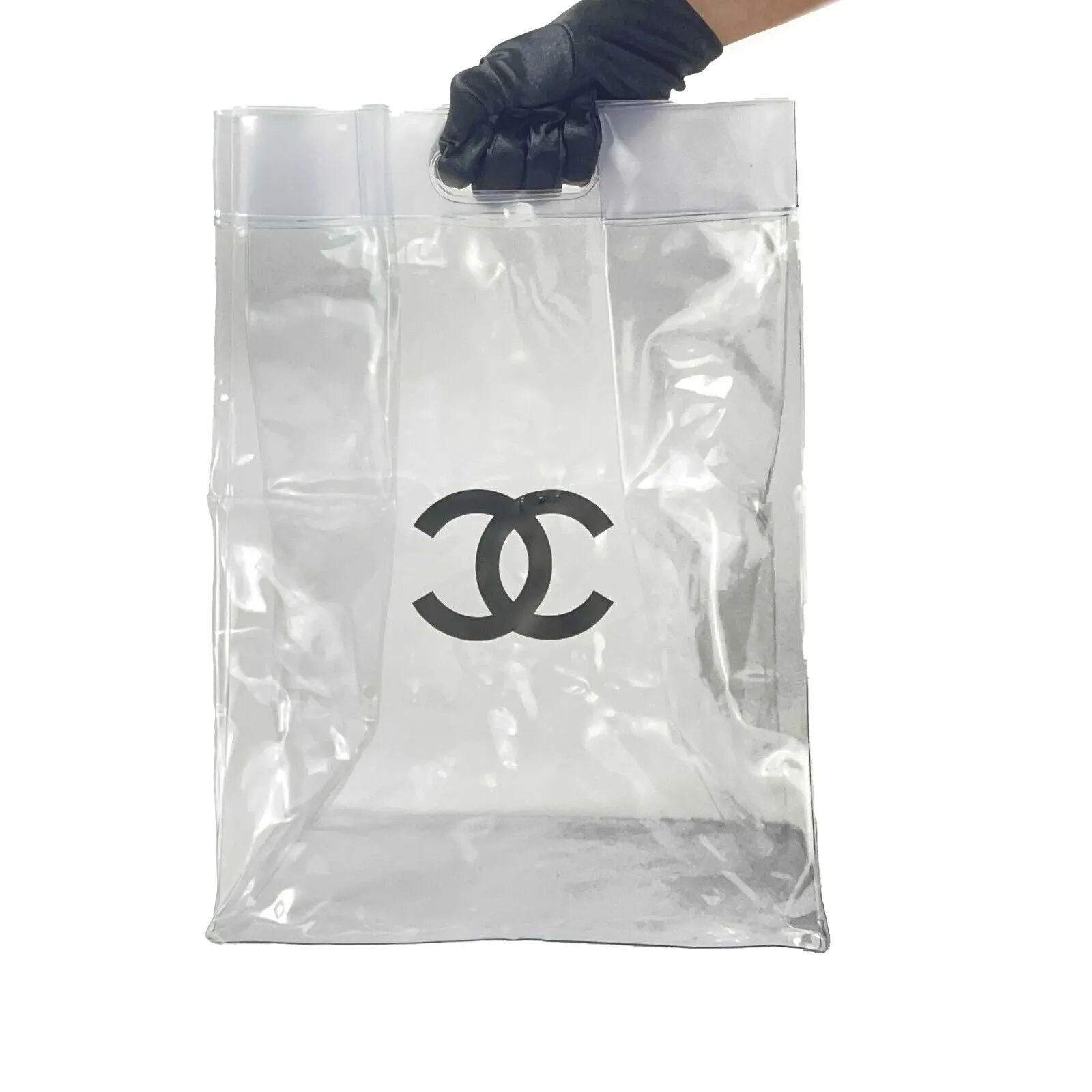 CHANEL - *Rare* 2018 VIP Runway Gift Clear PVC CC Tote