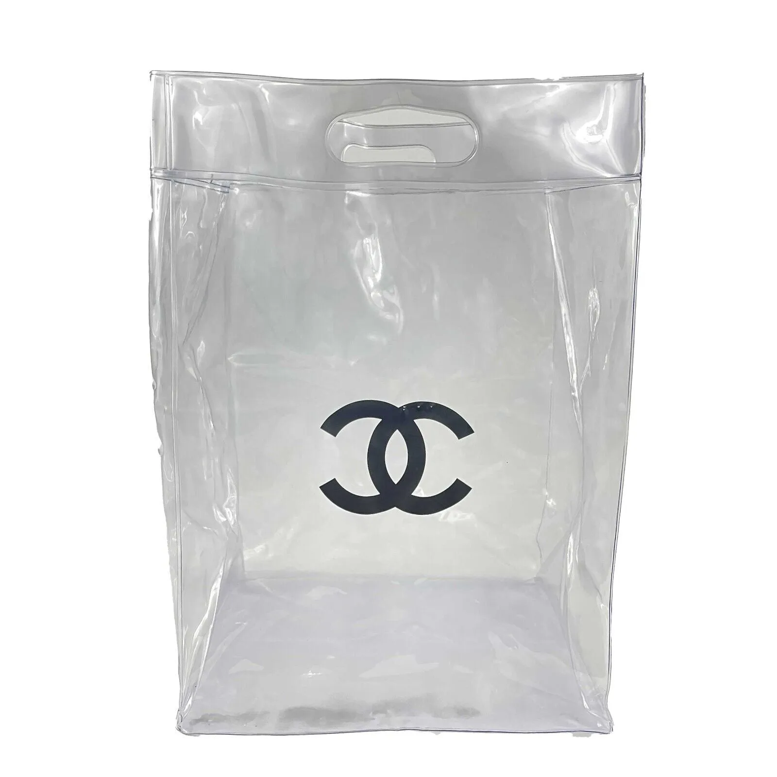 CHANEL - *Rare* 2018 VIP Runway Gift Clear PVC CC Tote