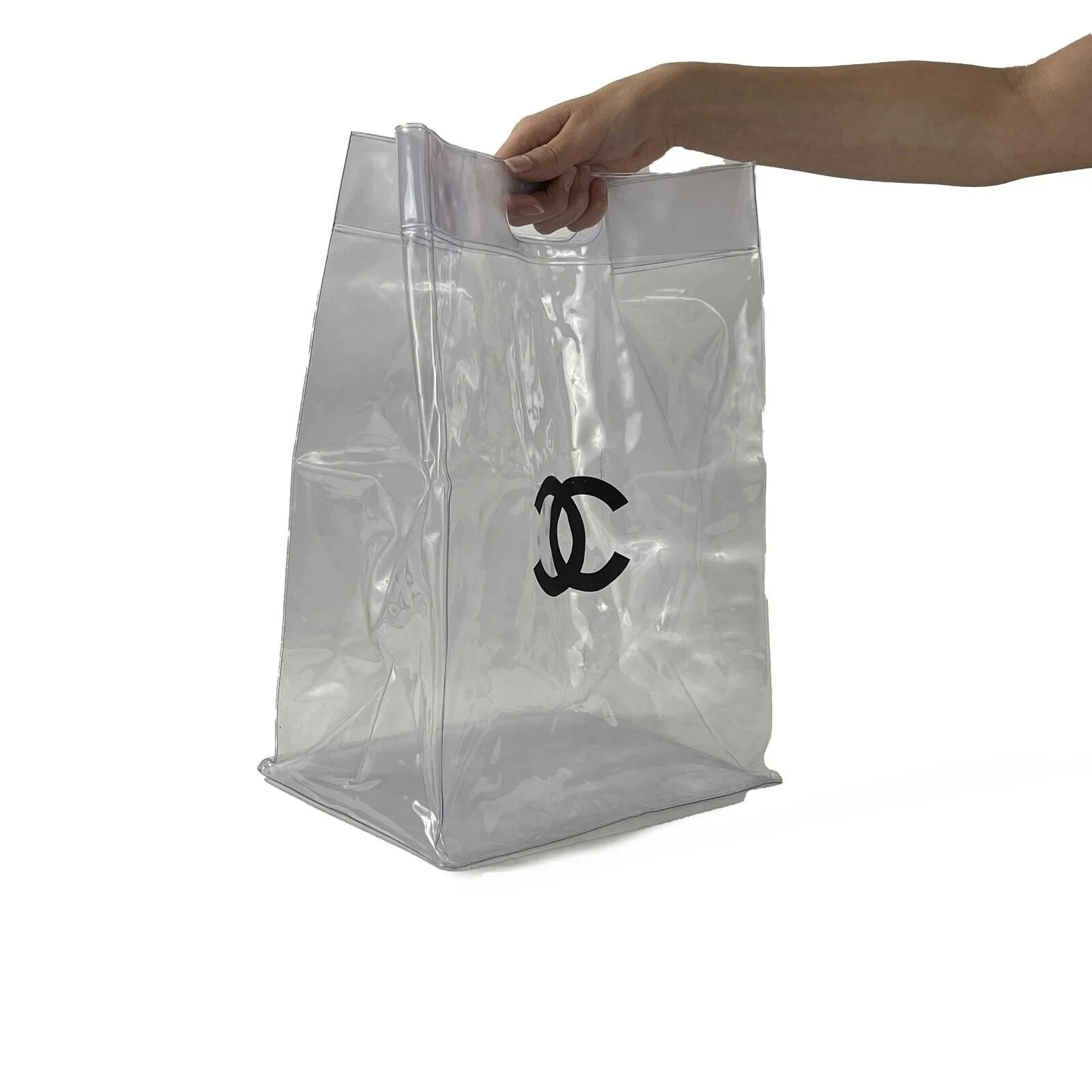 CHANEL - *Rare* 2018 VIP Runway Gift Clear PVC CC Tote