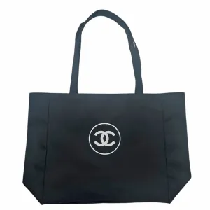 CHANEL VIP Gift Poly/Cotton Tote Bag - Black NEW w/Out Tags