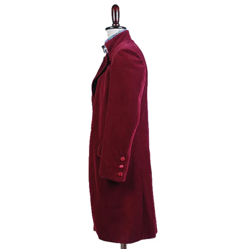 Charlie and the Chocolate Factory Willy Wonka Outfit Cosplay Costume Halloween Carnival Suit