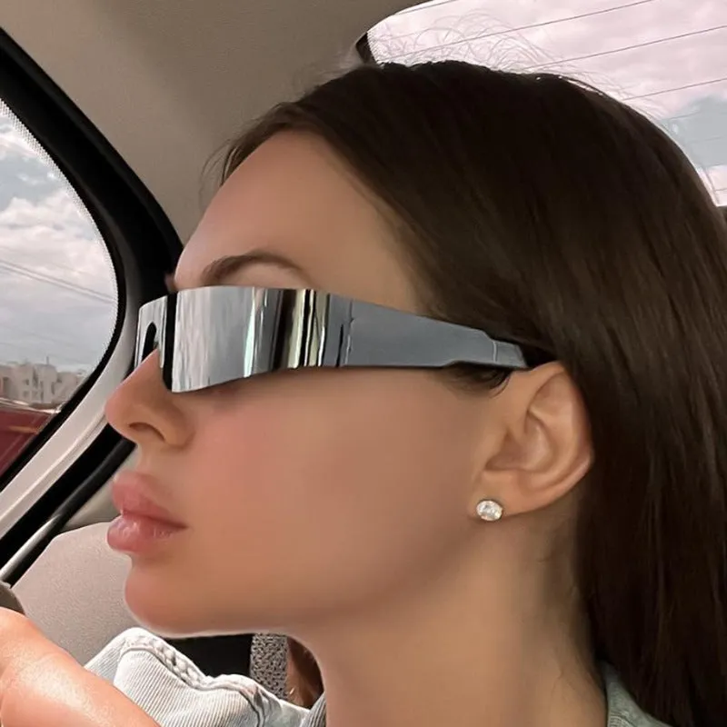 Chic Futuristic Sunglasses for Women