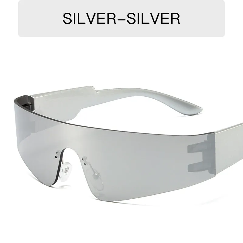Chic Futuristic Sunglasses for Women