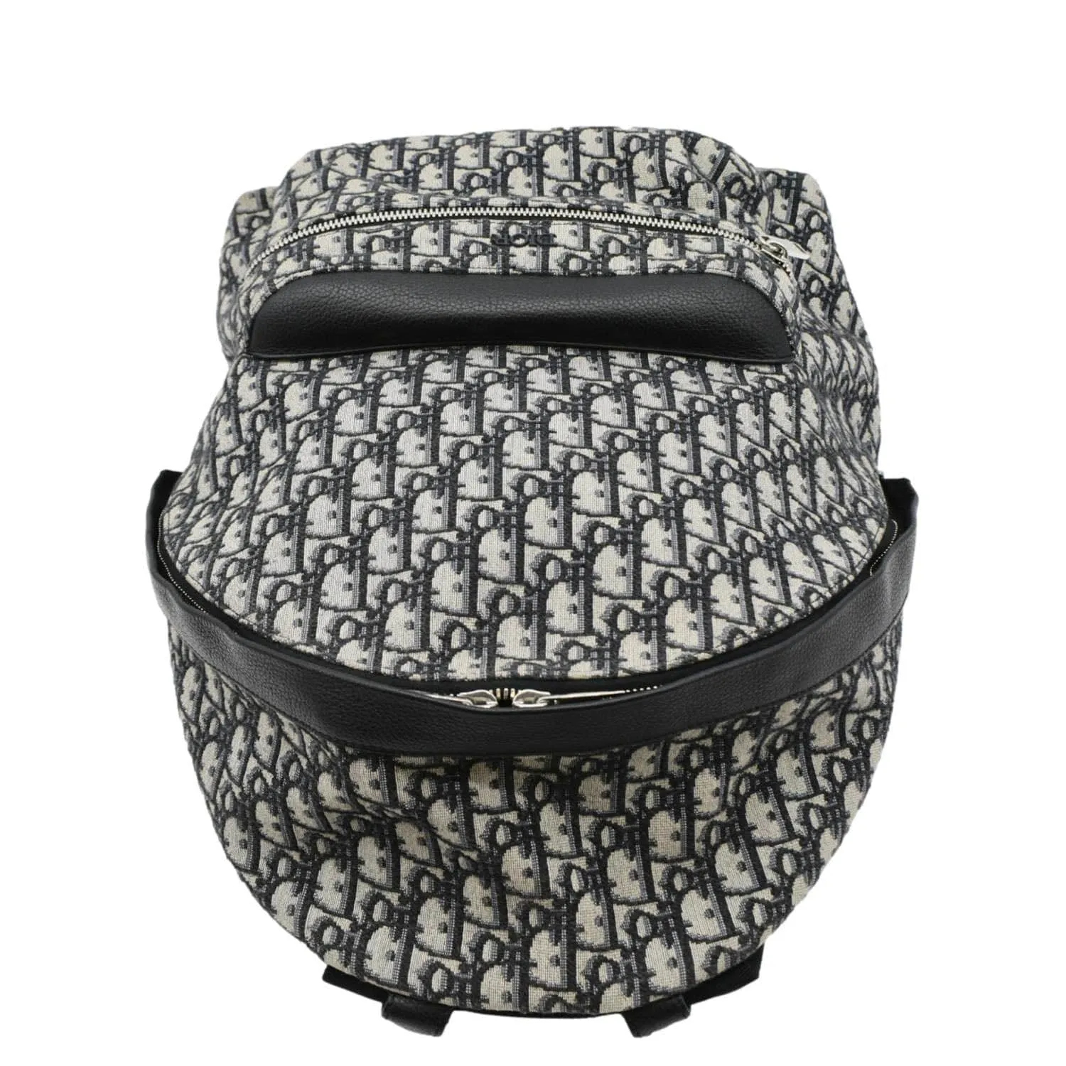 CHRISTIAN DIOR Kids Rider Mini Oblique Jacquard Backpack Beige