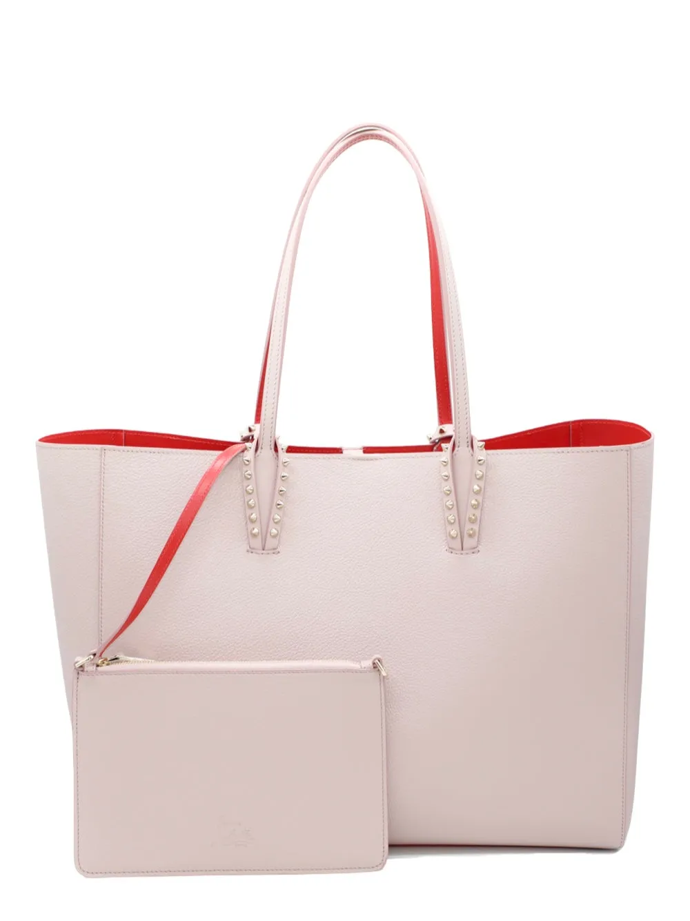 Christian Louboutin Cabata Soft Large Calf Empire in Vintage Rose/Gold | In-Store Only