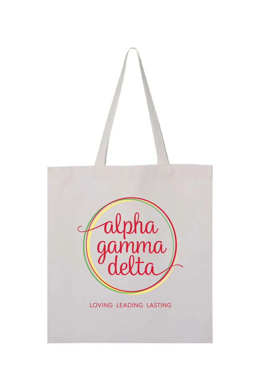 Circle Alpha Gamma Delta Tote