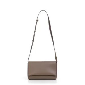City Satchel Bag With Monili Beading In Leather