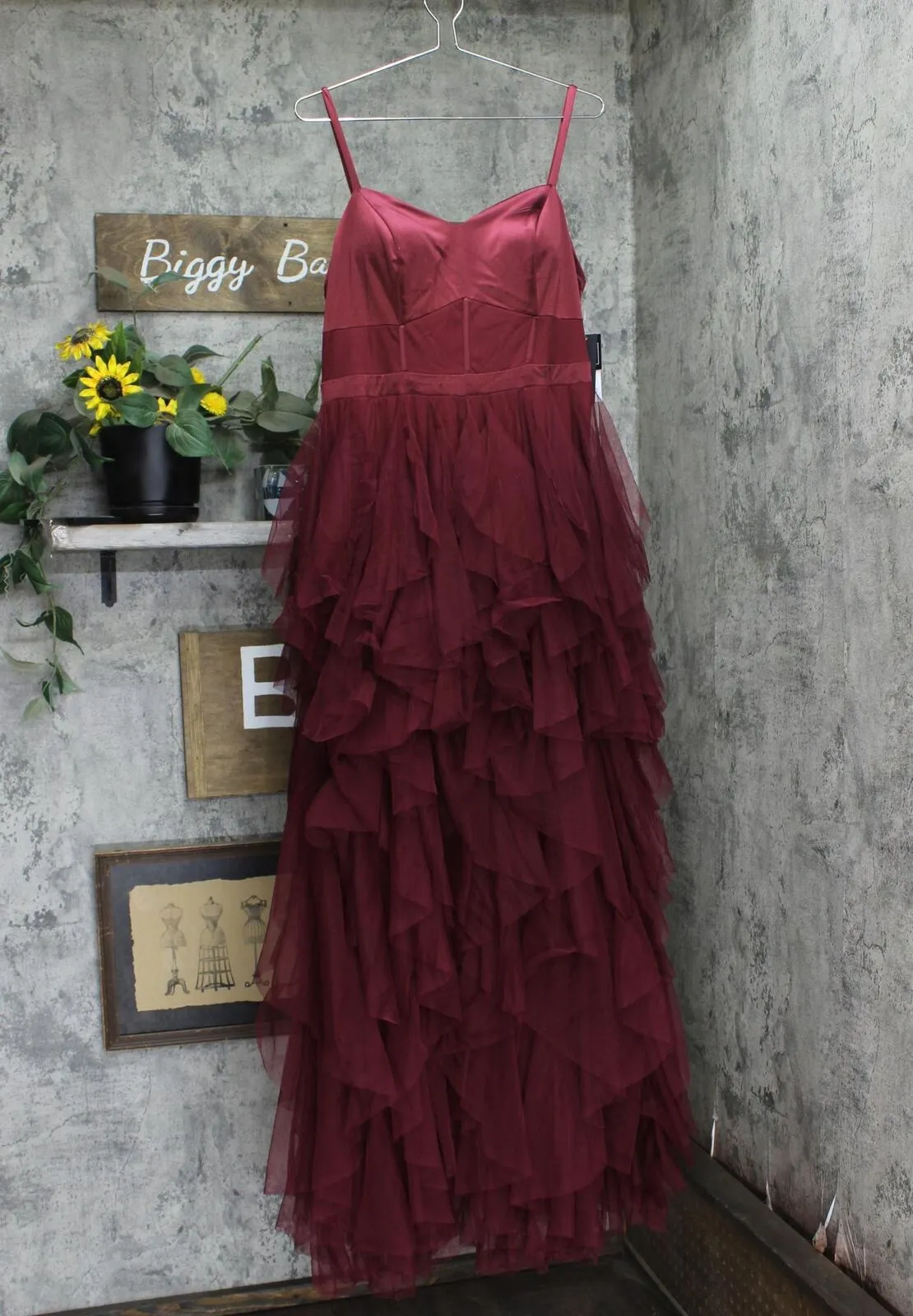 City Studios Womens Trendy Plus Size Corset-Bodice Prom Gown Dress 5892QM2PD1