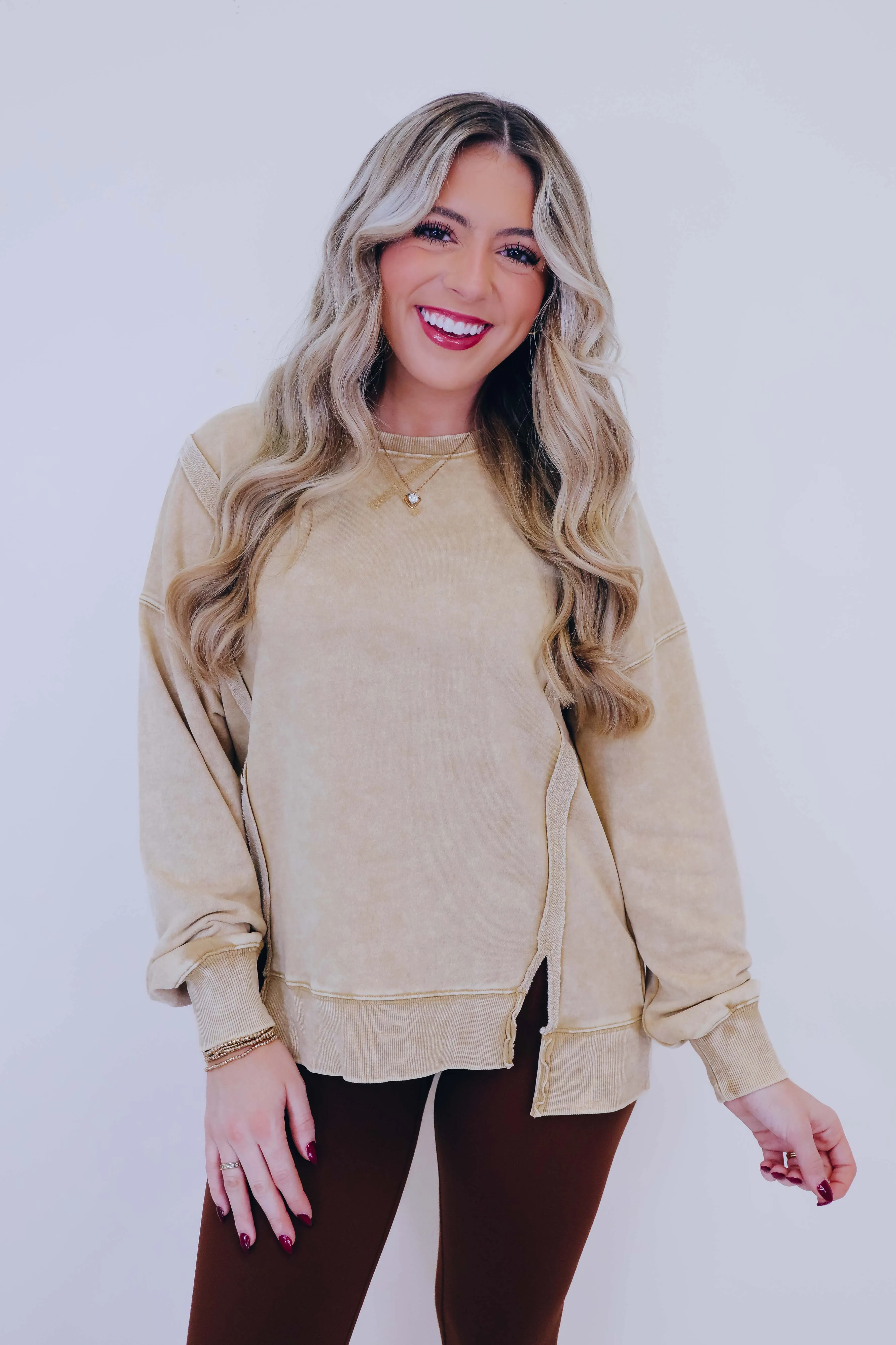 Classic Comfort Mineral Washed Top - 5 Colors
