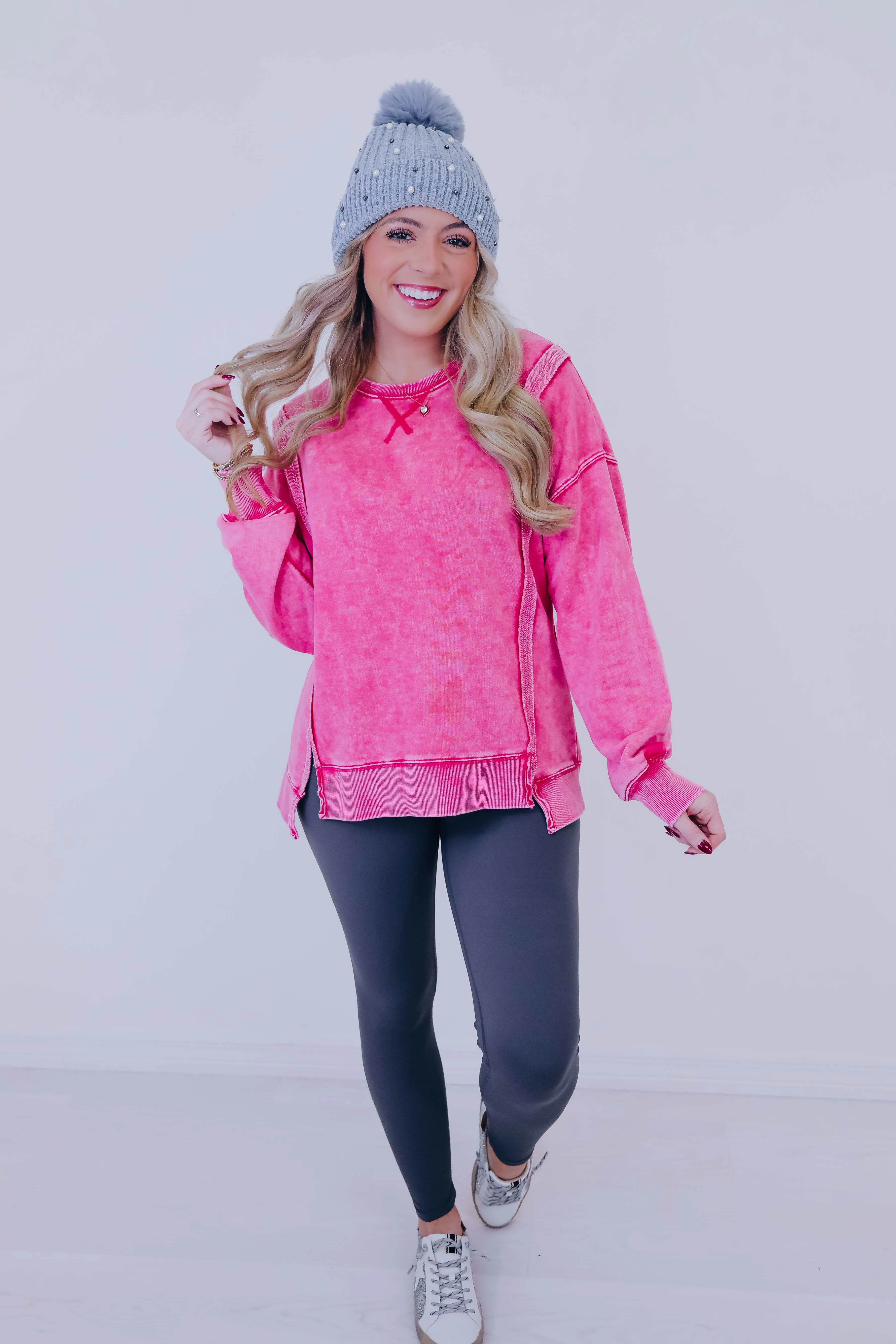 Classic Comfort Mineral Washed Top - 5 Colors