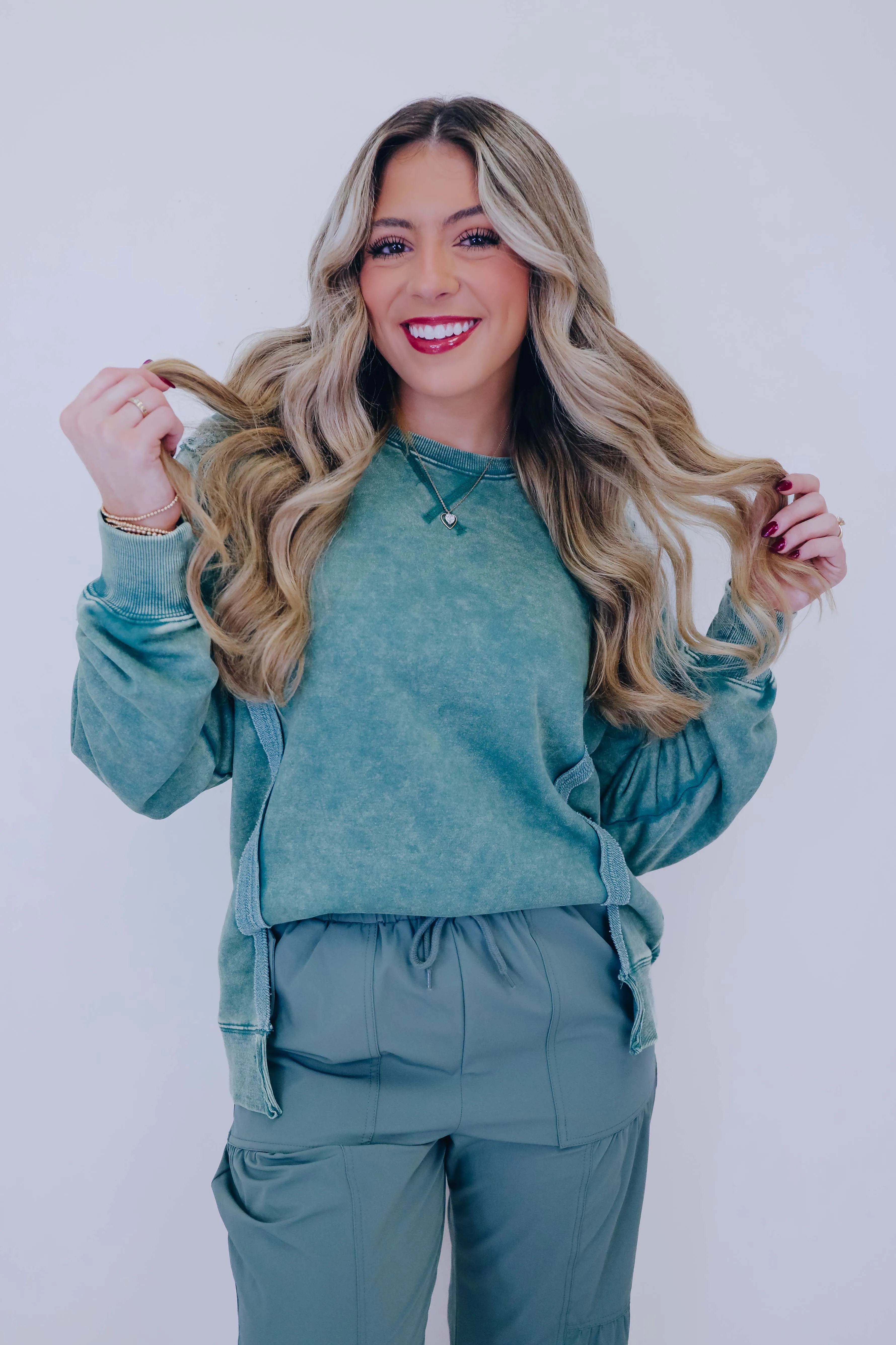 Classic Comfort Mineral Washed Top - 5 Colors