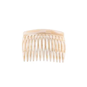 Classic Small White Alba Side Comb