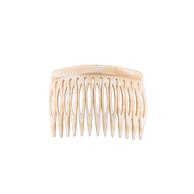 Classic Small White Alba Side Comb