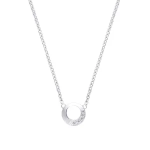 Collier Garel Envol - Or Blanc, Diamants (44AP0043G)