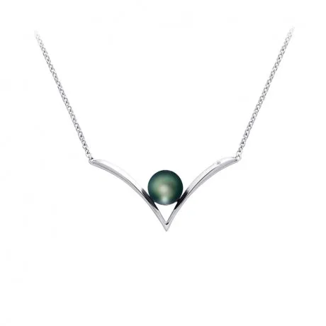 Collier IZA-B - Archipel, Argent, Perles de Tahiti (FEZ20N007HP)