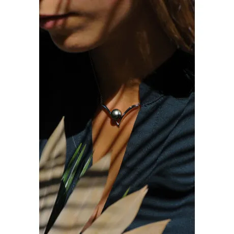 Collier IZA-B - Archipel, Argent, Perles de Tahiti (FEZ20N007HP)