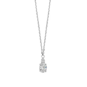 Collier Naiomy - Argent et zircons (N4R52)