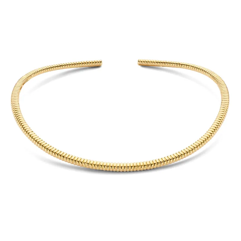 Collier Rigide TI SENTO - Plaqué Or (3961SY)
