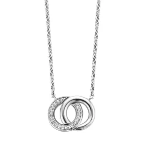 Collier TI SENTO - Argent, zircons (3822ZI)