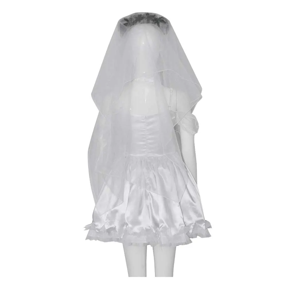 Corpse Bride Emily Cosplay Costume Outfits Halloween Carnival Suit