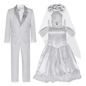 Corpse Bride Emily Cosplay Costume Outfits Halloween Carnival Suit