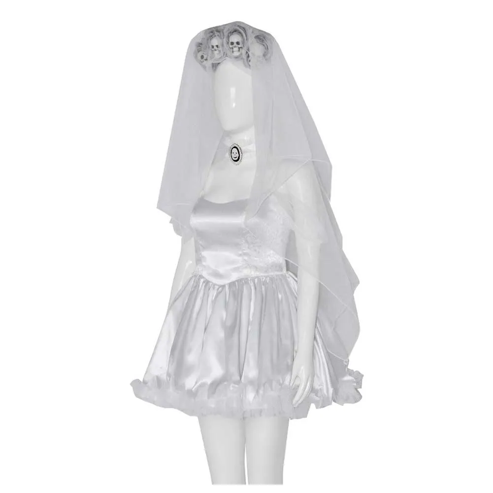 Corpse Bride Emily Cosplay Costume Outfits Halloween Carnival Suit