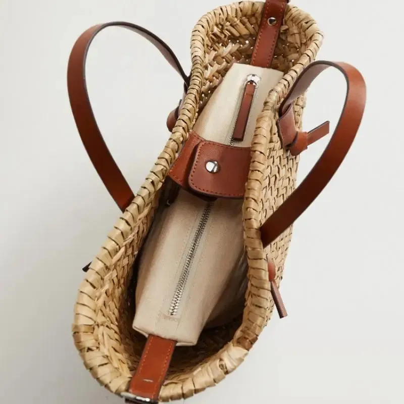 Costa Riva Straw Tote