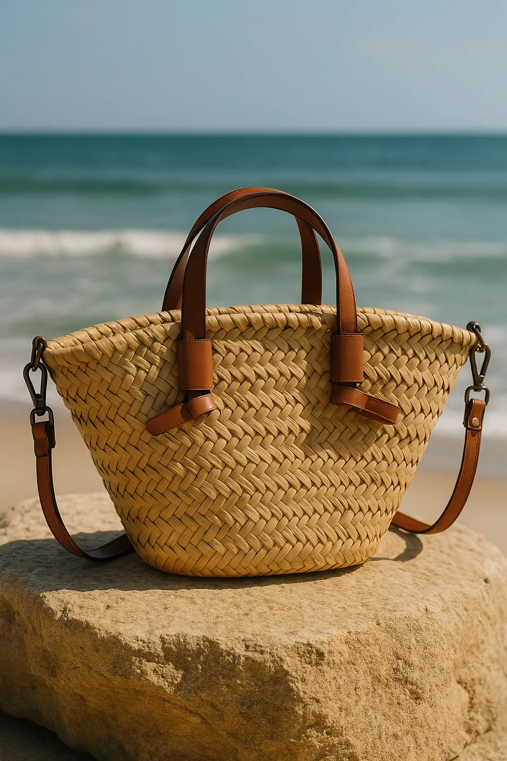 Costa Riva Straw Tote