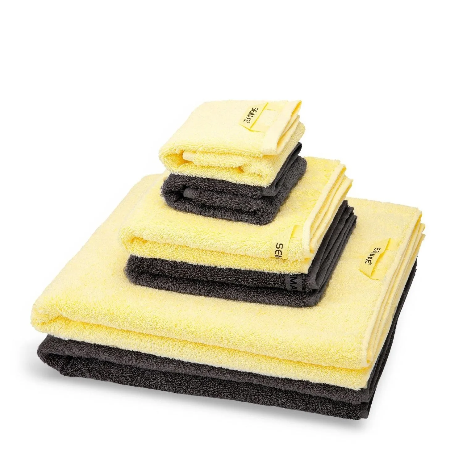 Cotton Grey Bathroom Hand Towels