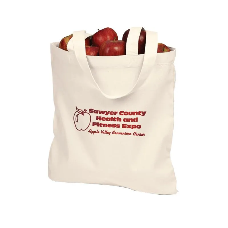 Cotton Tote Bag With Carrying Straps
