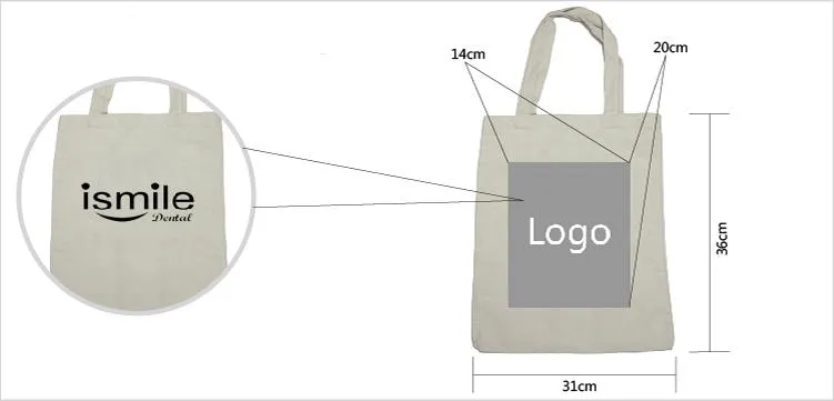 Cotton Tote Bag With Carrying Straps