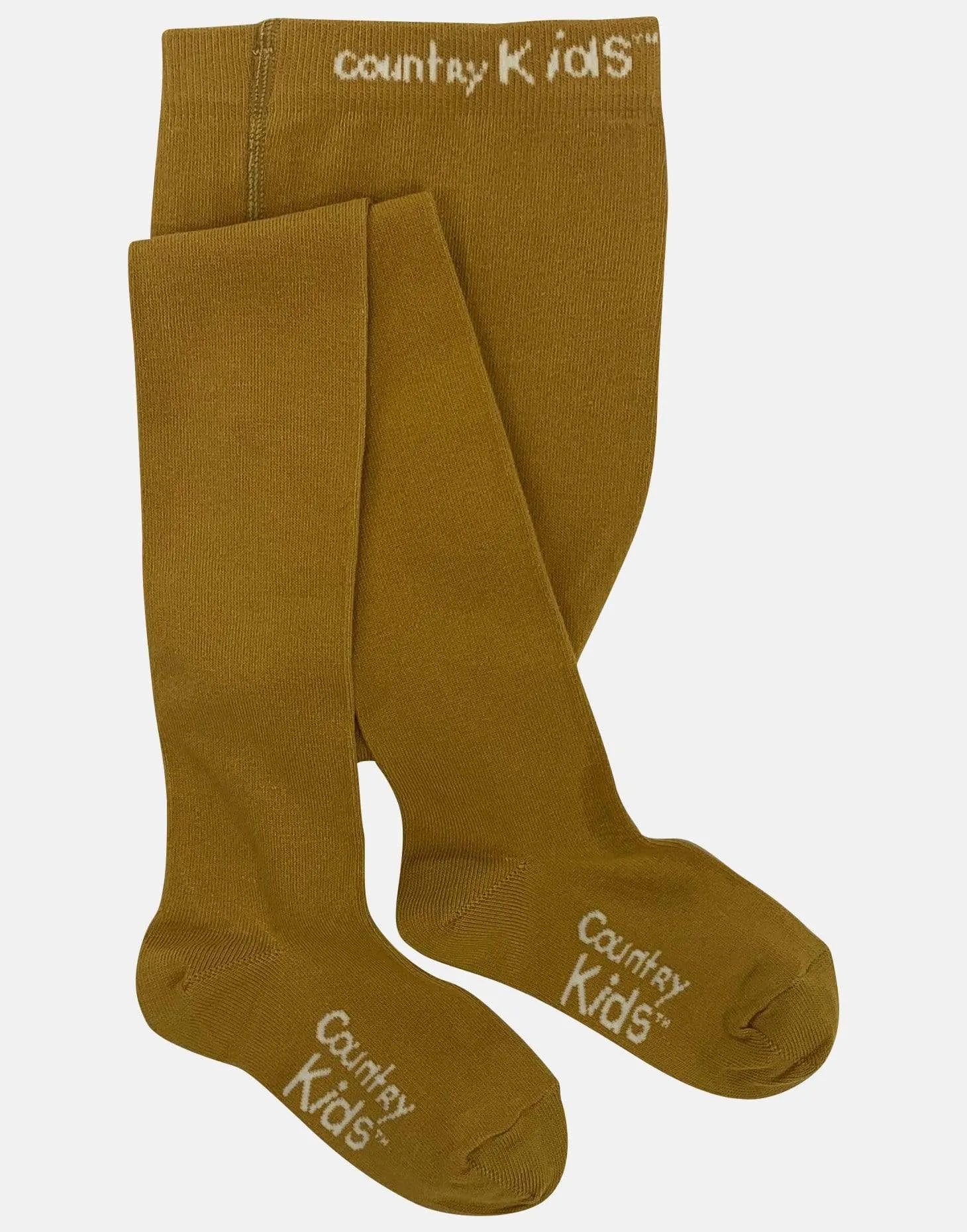 Country Kids - Luxury cotton tights - Mustard