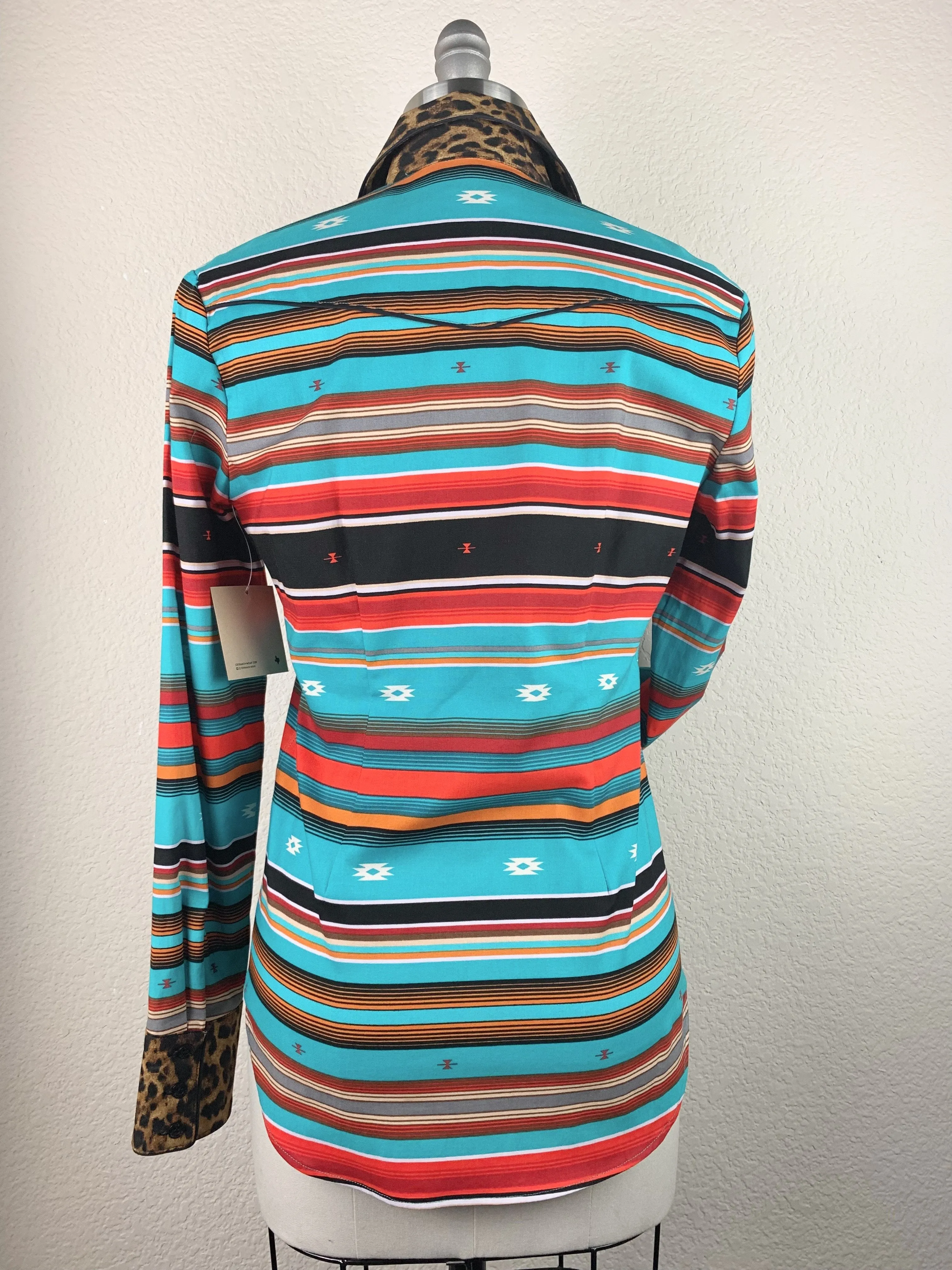 CR Western Pro Wild About Leopard Serape