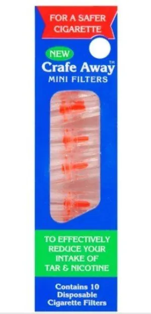 Crafe Away Mini Filters 6 Packs of 10
