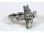 Crucifix Ring - Sterling Silver Ring - Religious Jewelry - Catholic Gifts