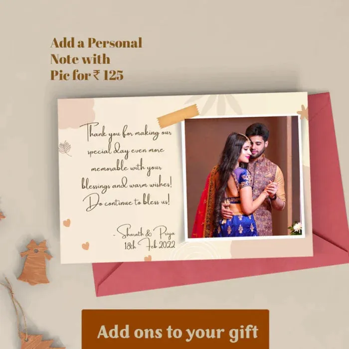 Customized Tote Bag and Passport Cover - Brown