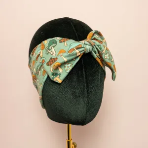 Cutie Mushrooms Top Knot Headband