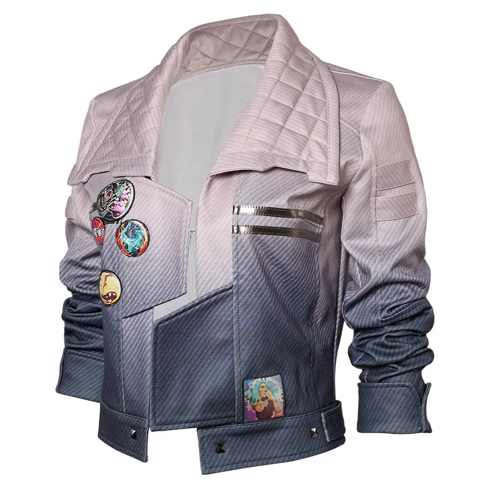 Cyberpunk 2077: Phantom Liberty Songbird Jacket Cosplay Costume Outfits Halloween Carnival Suit