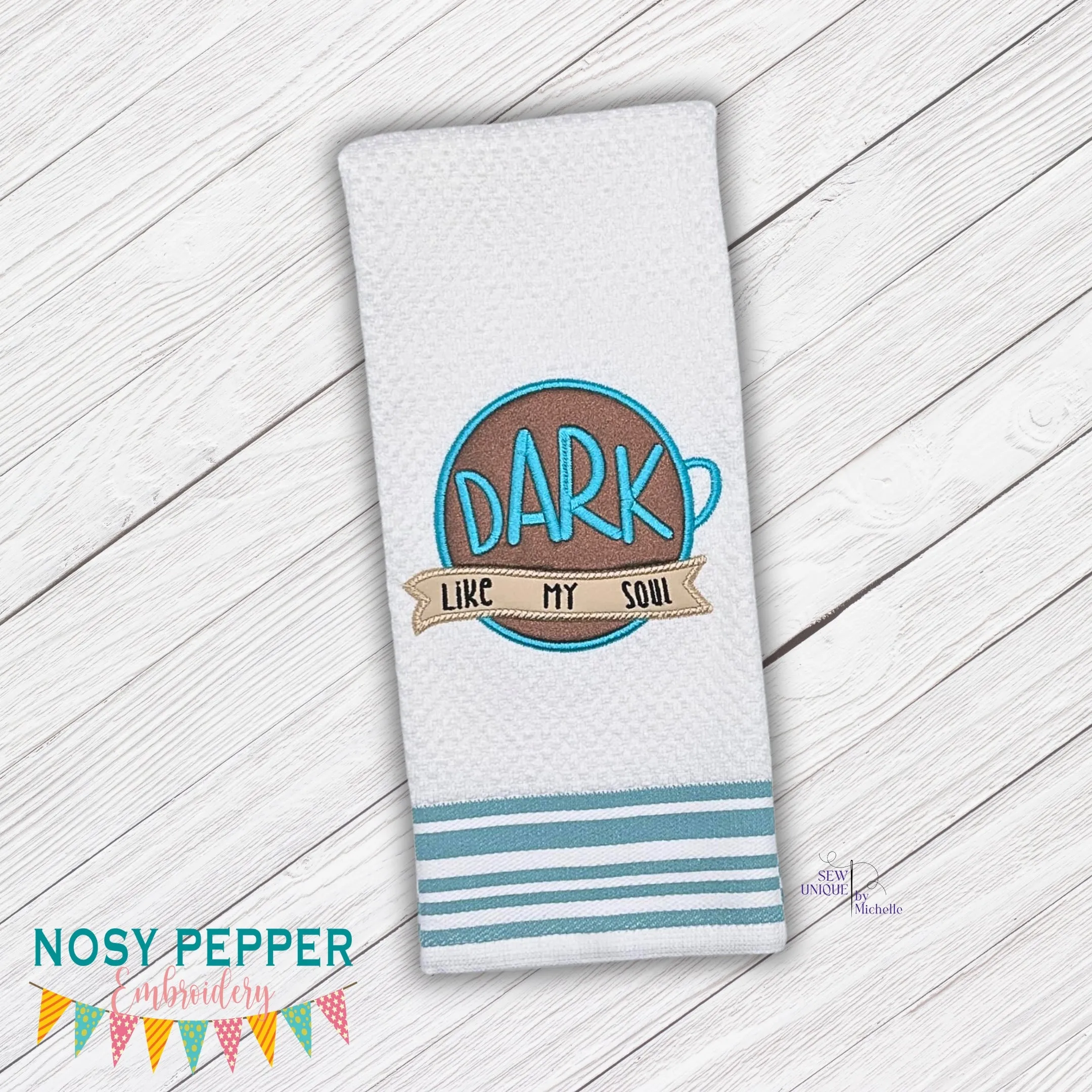 Dark Like My Soul machine embroidery design (4 sizes included) DIGITAL DOWNLOAD