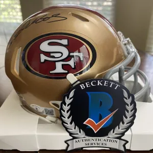 DEEBO SAMUEL AUTOGRAPHED SIGNED SAN FRANCISCO 49ERS MINI HELMET BECKETT