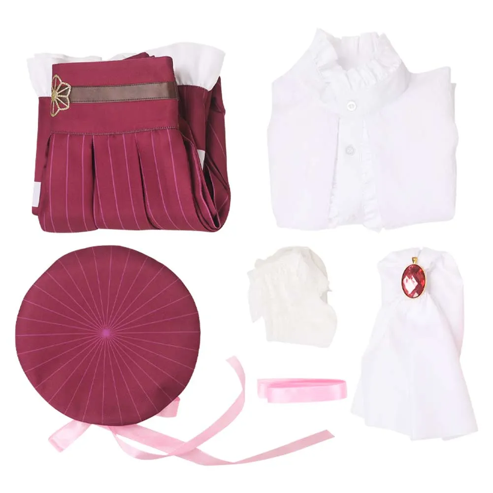 Demon Slayer Fifth Anniversary Kamado Nezuko Kimono Cosplay Costume Outfits Halloween Carnival Suit