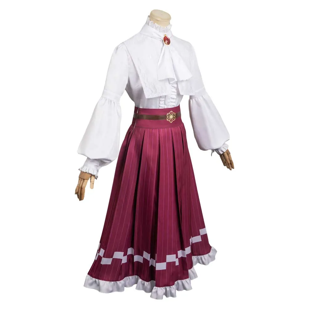 Demon Slayer Fifth Anniversary Kamado Nezuko Kimono Cosplay Costume Outfits Halloween Carnival Suit