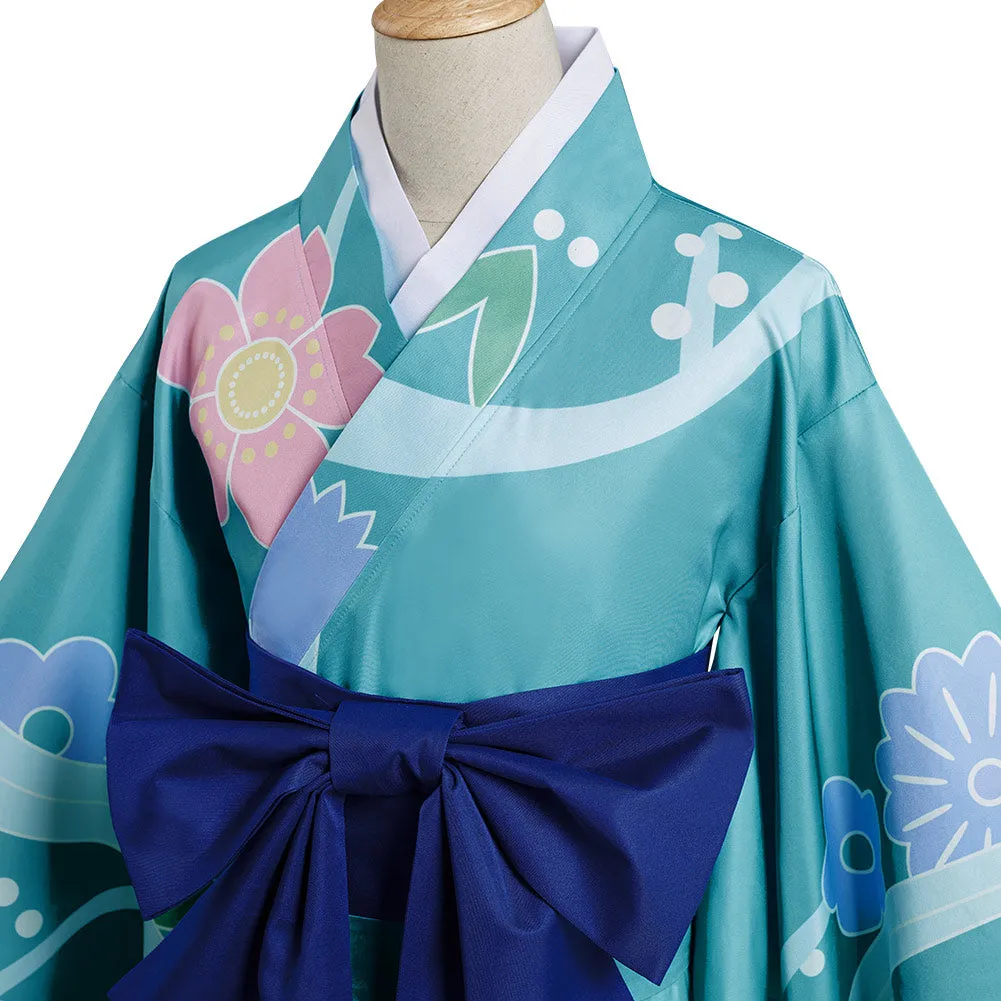 Demon Slayer Hashibira Inosuke Kimono Dress Outfits Cosplay Costume Halloween Carnival Suit