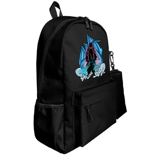 Demon Slayer Nezuko and Tanjiro Anime Bag Set – 2 Pieces / Black