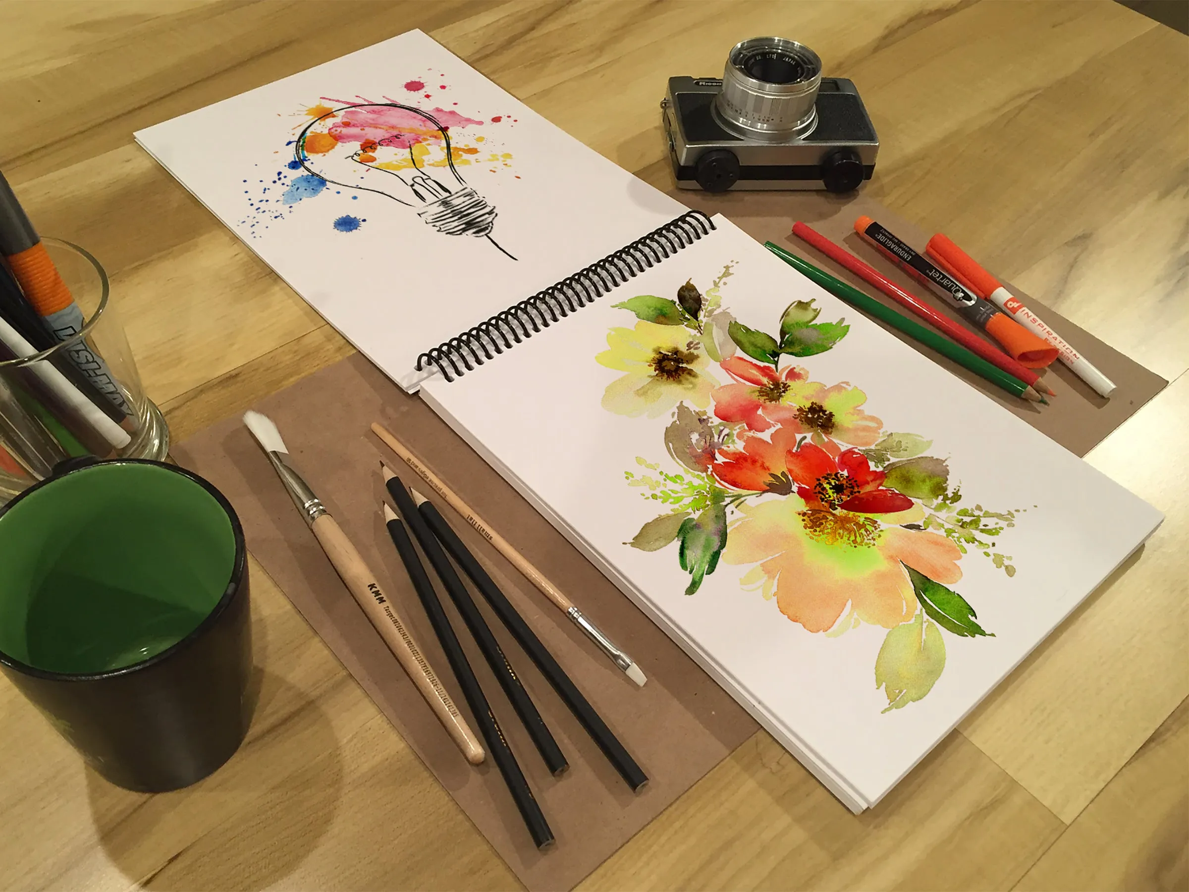 Design Ideation SKETCH. Spiral Bound Sketchbook. Top Spine. Multi-Media. (8.5" x 11") SB-50100-TS