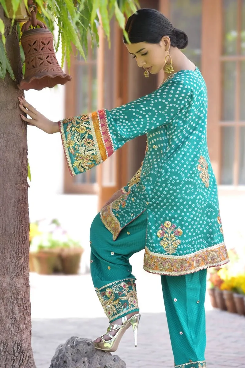 Designer Chunri Suit for Wedding Party #Y2062