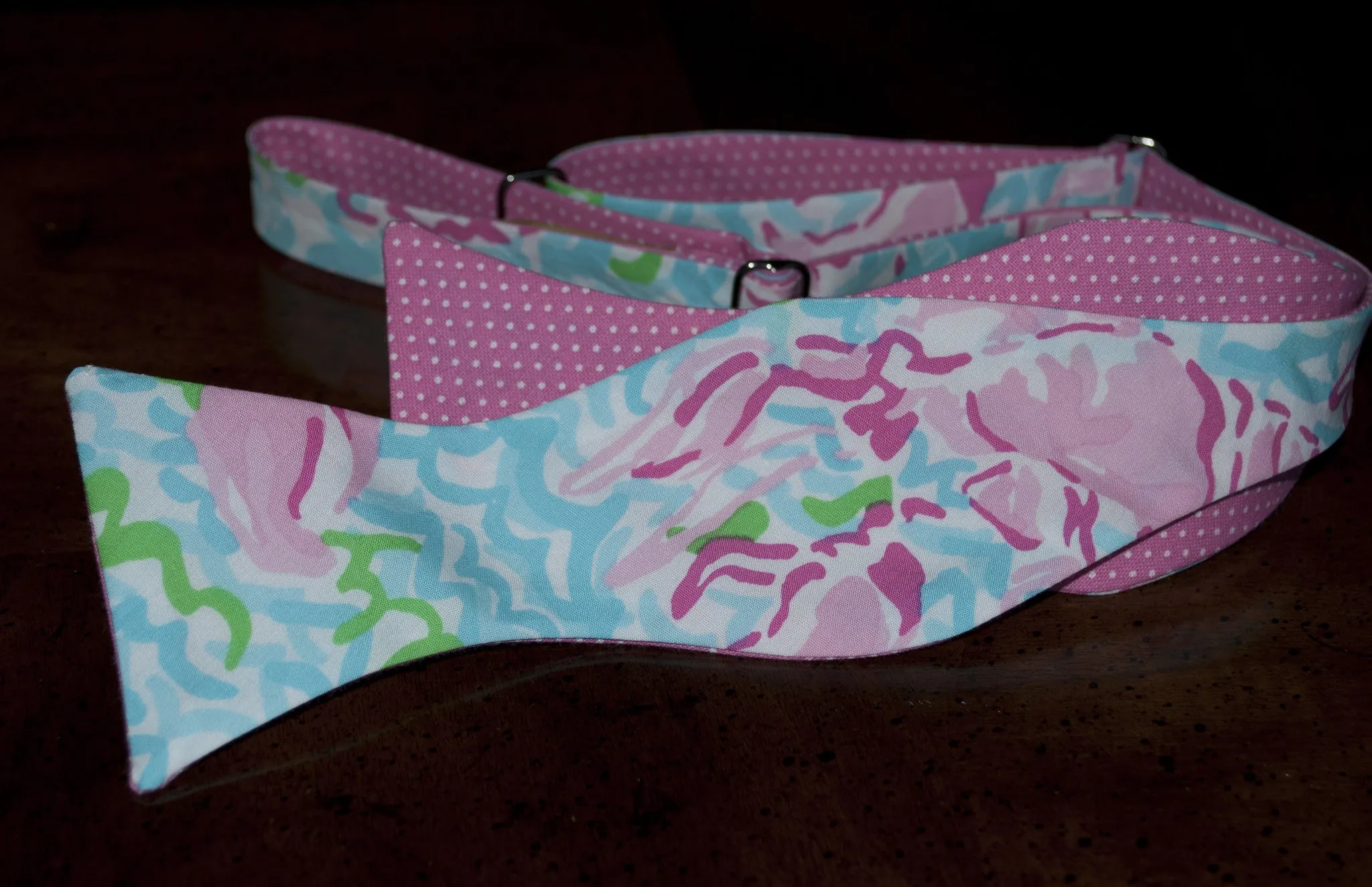 Designer Lobsters and Waves Bow Tie