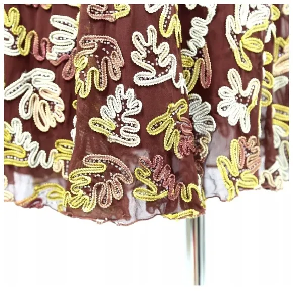 Di Vita Designer Hand Beaded Gorgeous Skirt