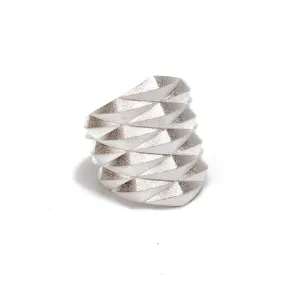 Diamond Peak Silver Ring